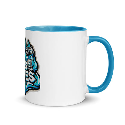 Boss Moves Blue/White Mug