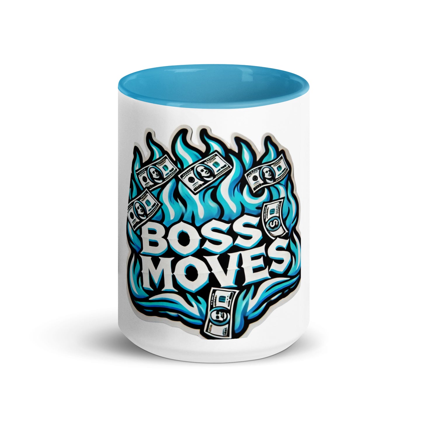 Boss Moves Blue/White Mug