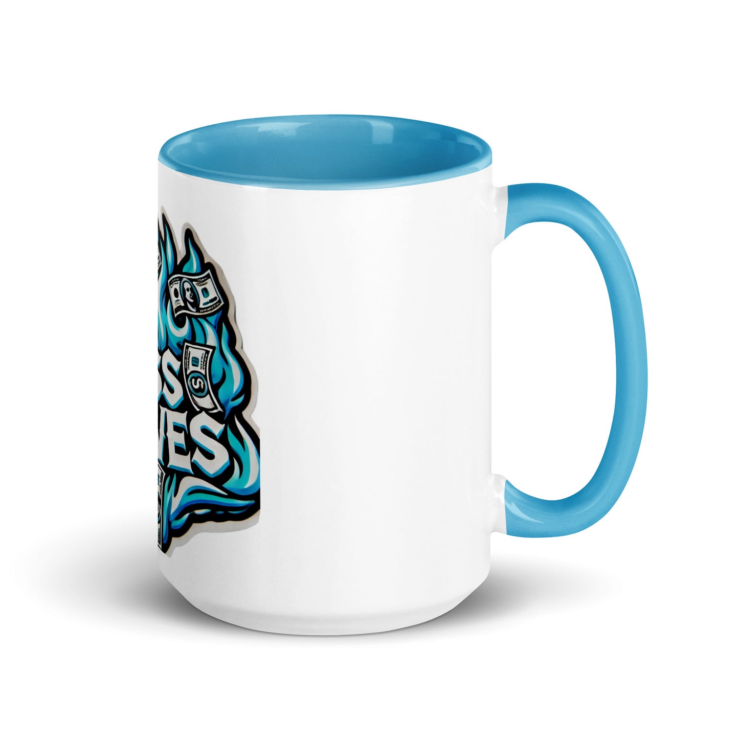 Boss Moves Blue/White Mug