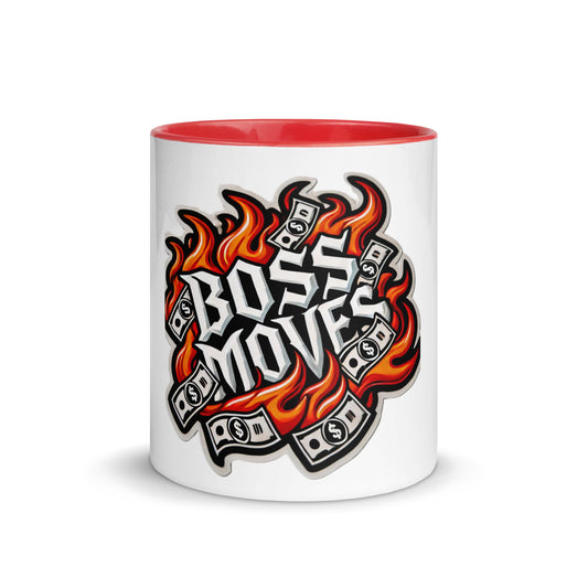 Boss Moves White Bills Mug