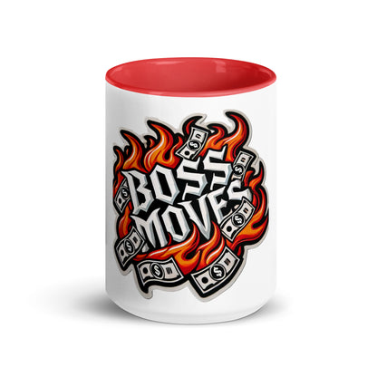 Boss Moves White Bills Mug