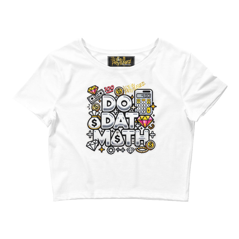 Do Dat Math Crop Tee