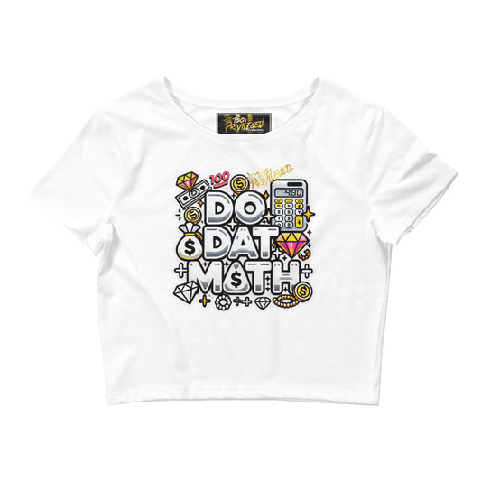 Do Dat Math Crop Tee