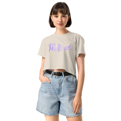 Purple Signature Crop Top