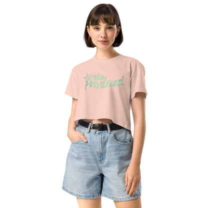 Green Signature Crop Top