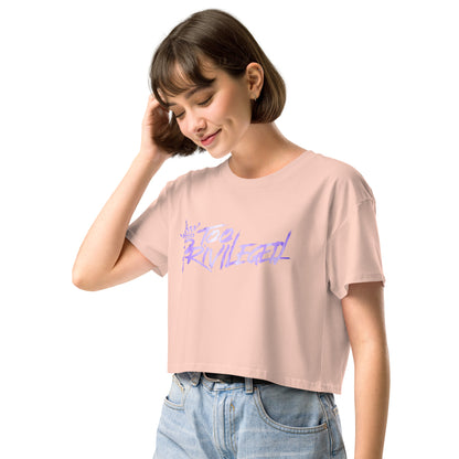 Purple Signature Crop Top