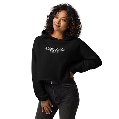 @Sexy Chick III Crop Hoodie