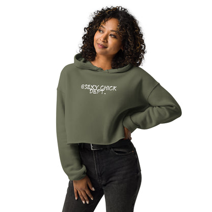 @Sexy Chick III Crop Hoodie