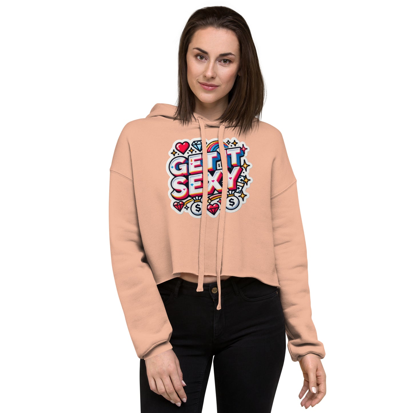 Get It Sexy Crop Hoodie