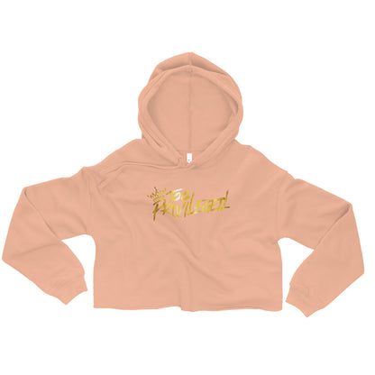 Gold Signature Crop Hoodie