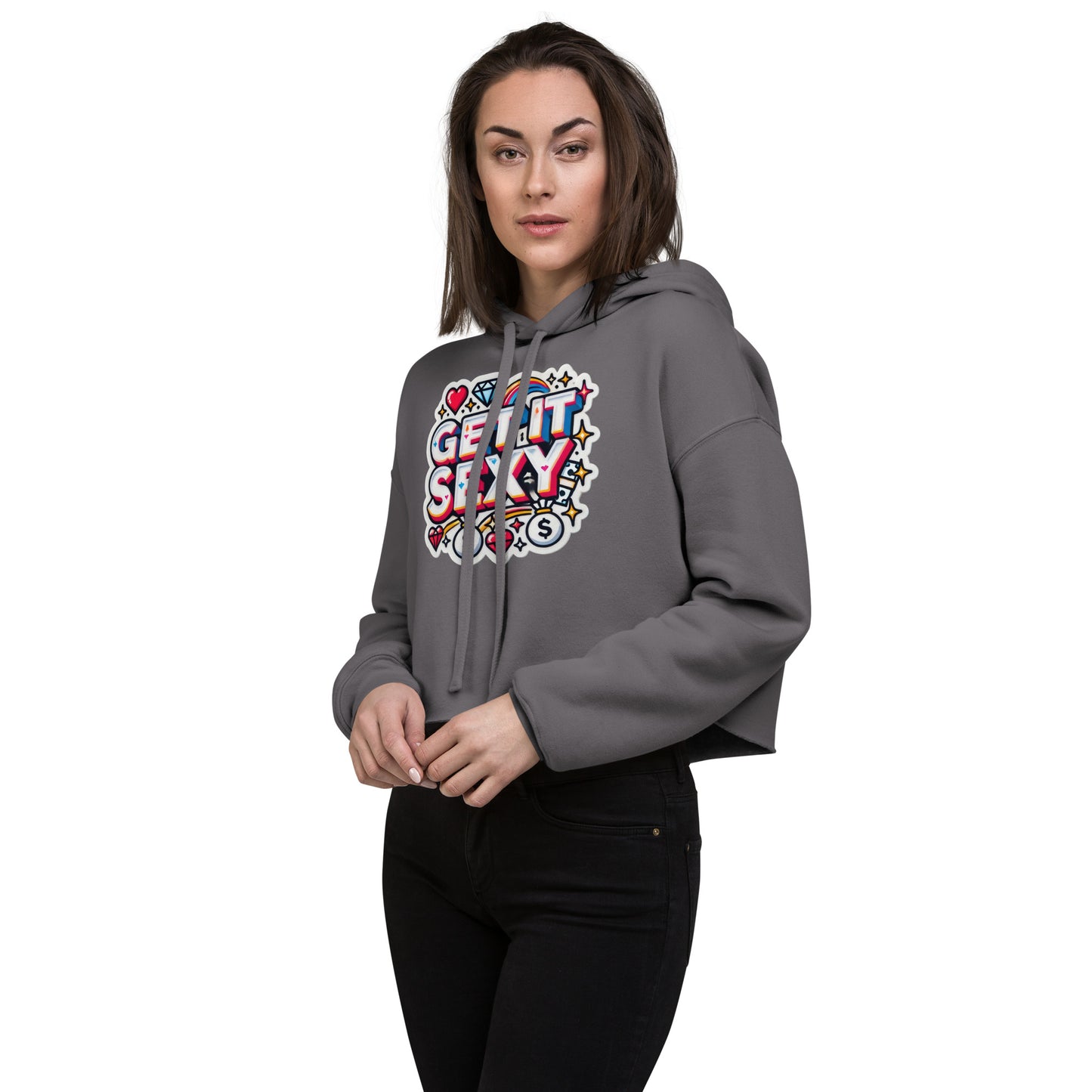 Get It Sexy Crop Hoodie