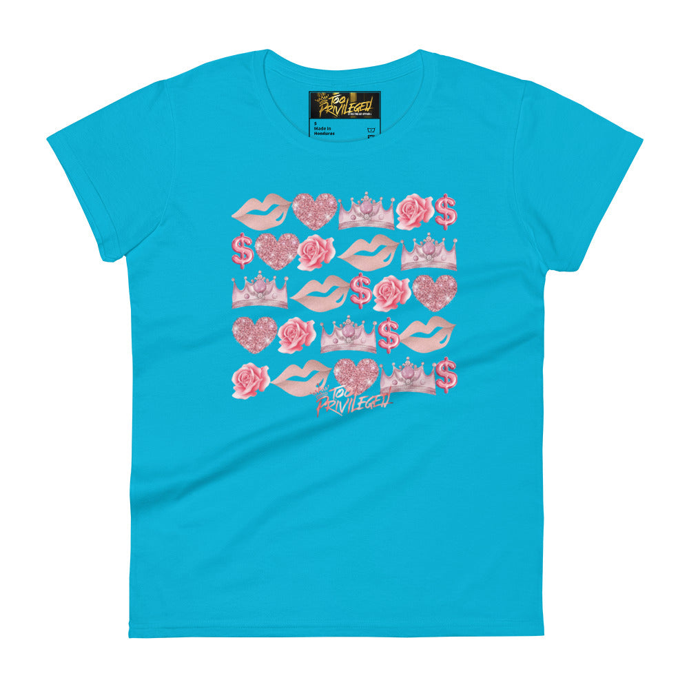 Smooches Queen Short Sleeve T-Shirt