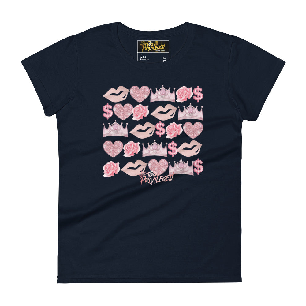 Smooches Queen Short Sleeve T-Shirt