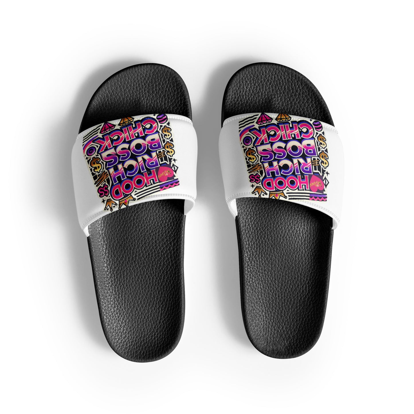 HHBC Pink/Purple Women's Slides