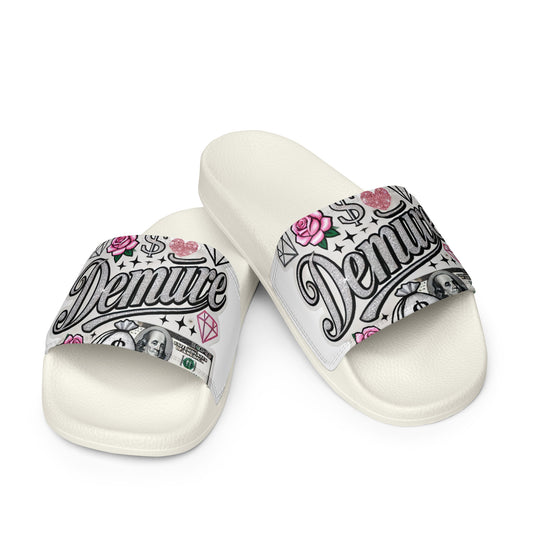 Demure White Women's Slides