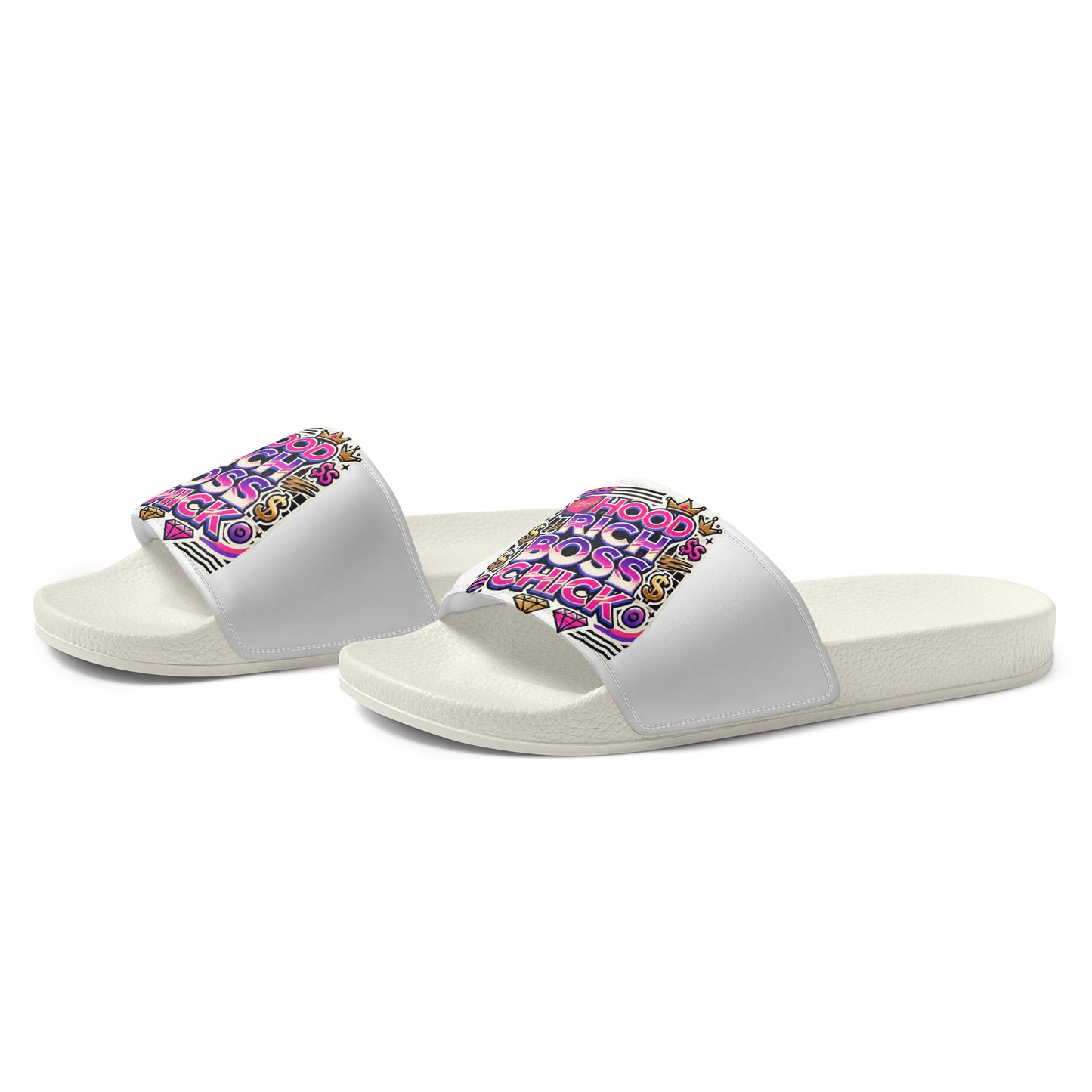 HHBC Pink/Purple Women's Slides